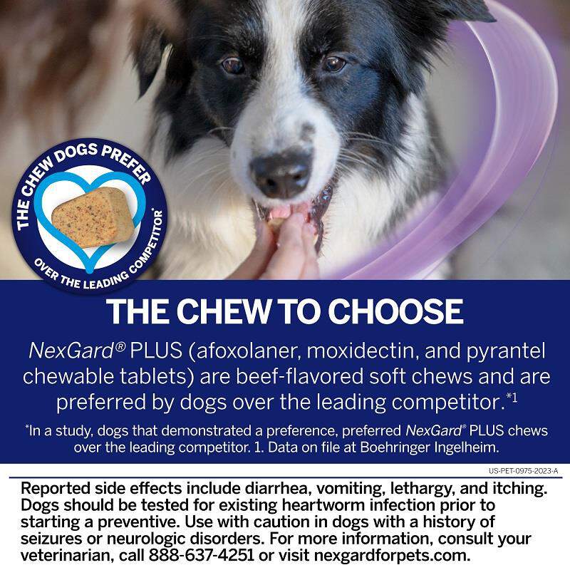 NexGard PLUS Chewables for Dogs
