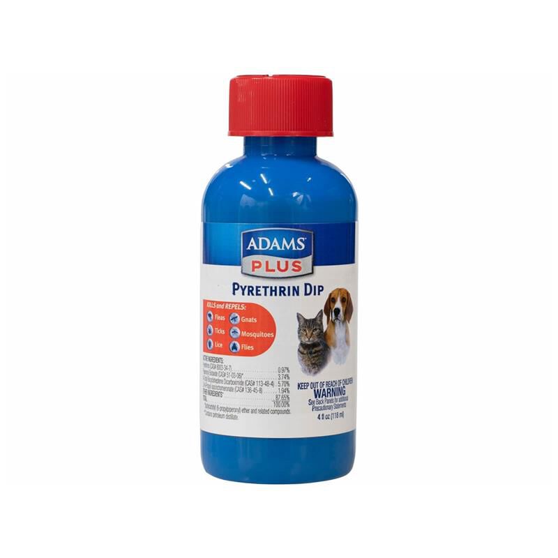 Adams Plus Pyrethrin Dip 4 Oz For Dogs Cats At Tractor Supply Co