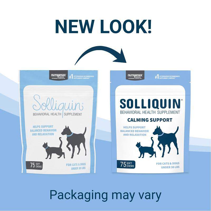 Solliquin Behavioral Health Supplement For Small To Medium Dogs And