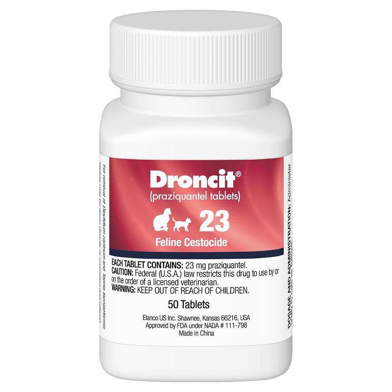 Droncit 23 Mg Tablets For Cat Cat Dewormers At Tractor Supply Co