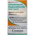Clindamycin Hydrochloride Oral Drops 25 mg/ml, 20 ml