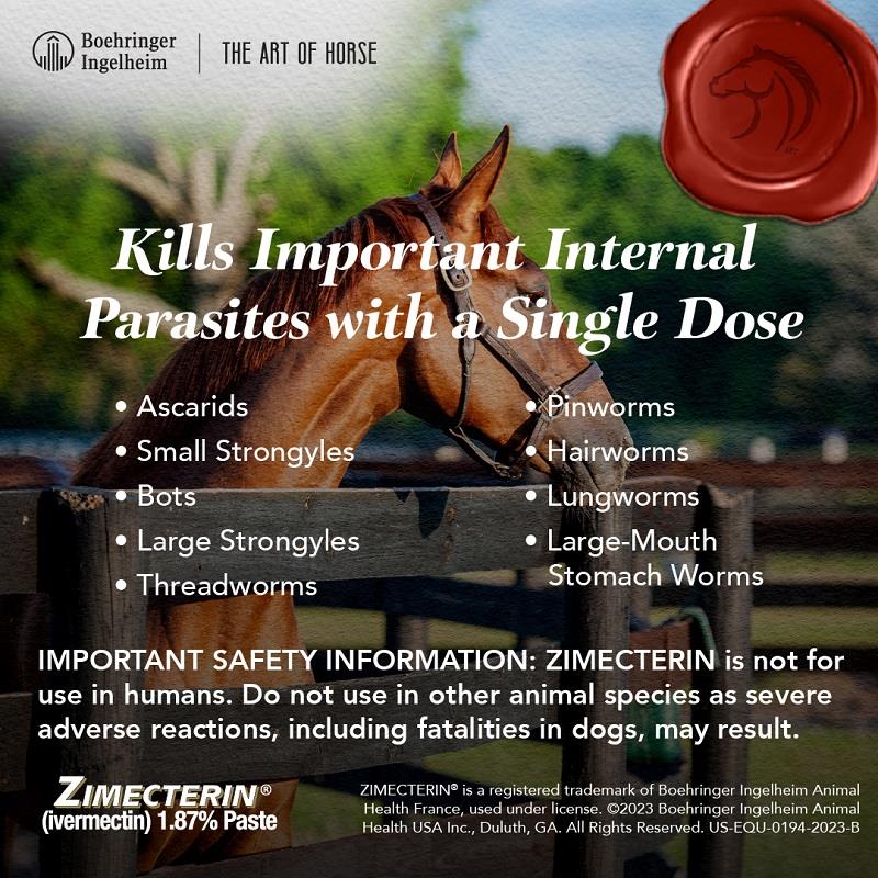 Zimecterin Horse Dewormer At Tractor Supply Co