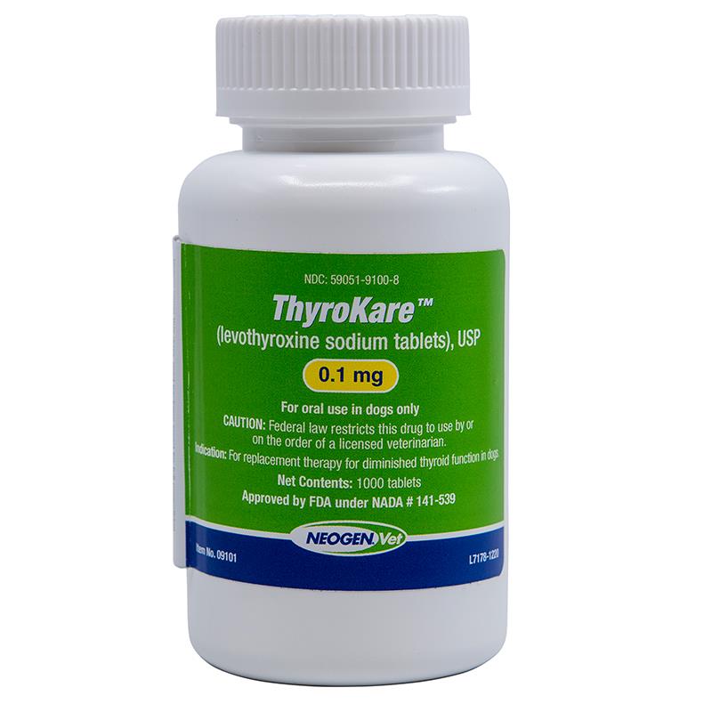 How Much Does Thyroid Medicine Cost For Dogs