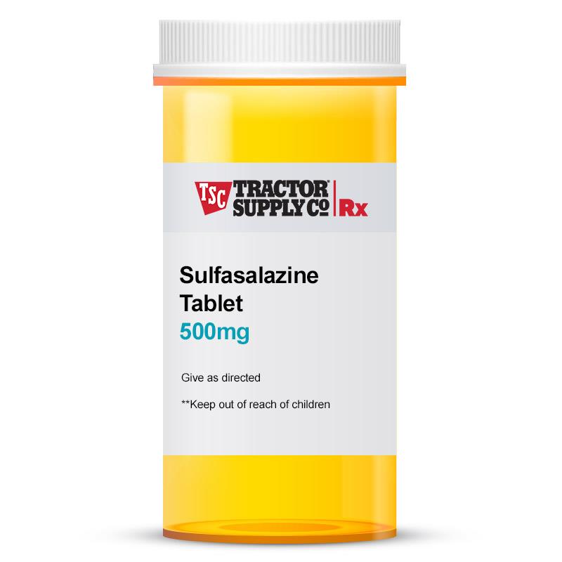 Sulfasalazine 500 Mg Tablet For Dogs & Cats At Tractor Supply Co