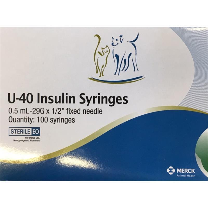Insulin Syringes For Dogs And Cats Insulin Syringes U40 At Tractor