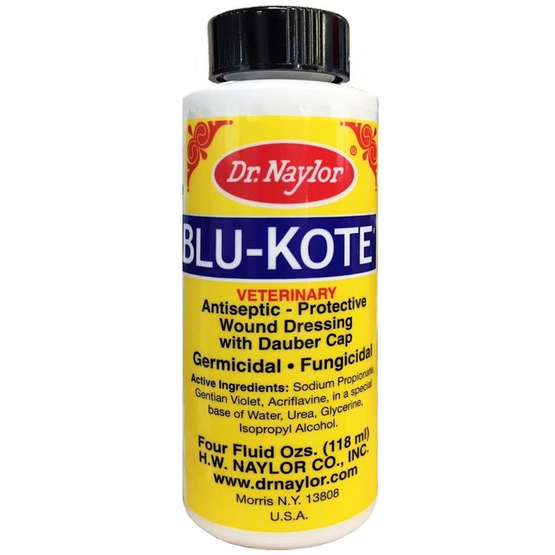 Dr. Naylor Blu-Kote Dauber (4 oz.) - Fast Drying Antiseptic Wound