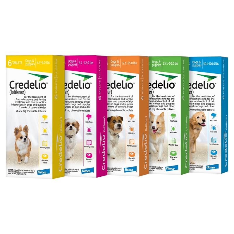 Credelio Flea & Tick Chewable Tablets for Dogs & Puppies